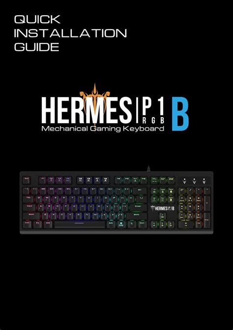 hermes p1b|Gamdias Hermes keyboard manual.